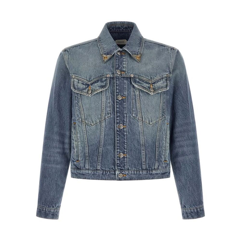Versace Men 'Medusa' Denim Jacket